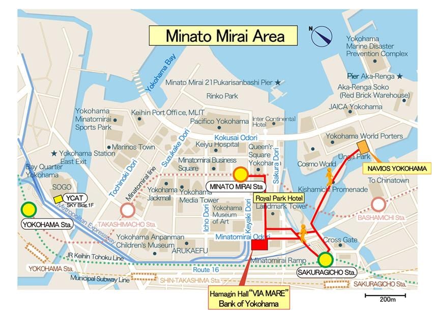 minato mirai 21 kartta